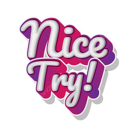 try .